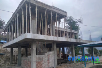 भोजपुर: अस्पताल भवन निर्माण अलपत्र छाडेर निर्माण व्यवसायी सम्पर्कविहीन