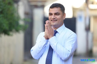 डेंगी परीक्षणको नाममा लुटपाट नगर्न मन्त्री पौडेलको चेतावनी, नि:शुल्क सेवा सुनिश्चित गर्न आग्रह