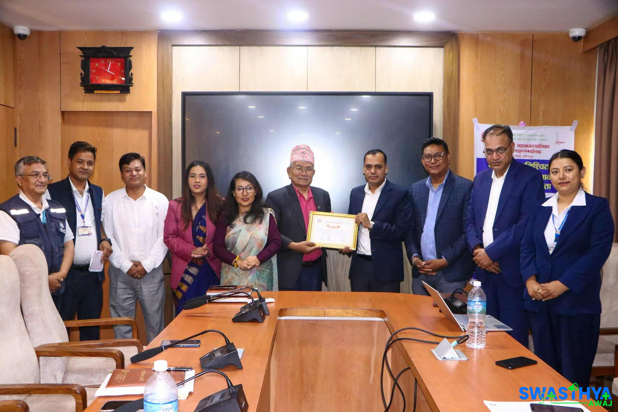 ‘पूर्ण खोप सुनिश्चितता पालिका’ मा ललितपुर महानगरपालिका: स्वास्थ्य सुरक्षामा स्थानीय सरकारको दृढ कदम